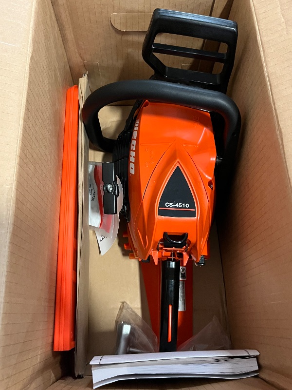 Photo 1 of ECHO 18 in. 45.0 cc Gas 2-Stroke Rear Handle Chainsaw CS-4510-18