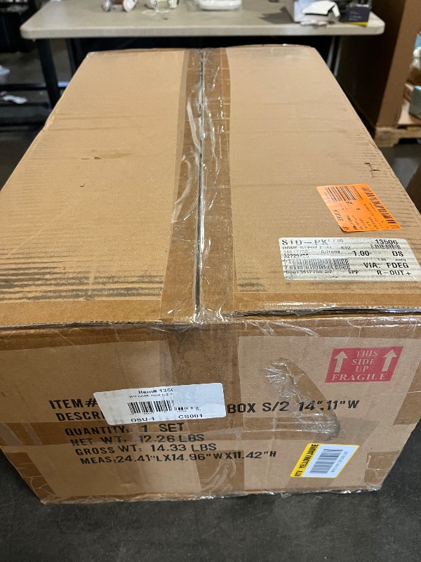 Photo 1 of Large Handwoven Boho Rattan Display Boxes with Glass Lids - Set of 2 Rectangular Decorative Storage Bins - Natural Woven Cane Home Decor Organizers (15.55" x 9.64" x 5.9" & 12.48" x 6.88" x 4.52")
