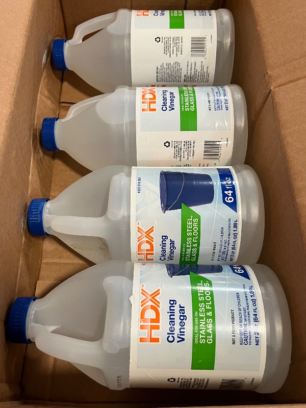Photo 1 of 4 HDX Cleaning Vinegar 64fl Each
