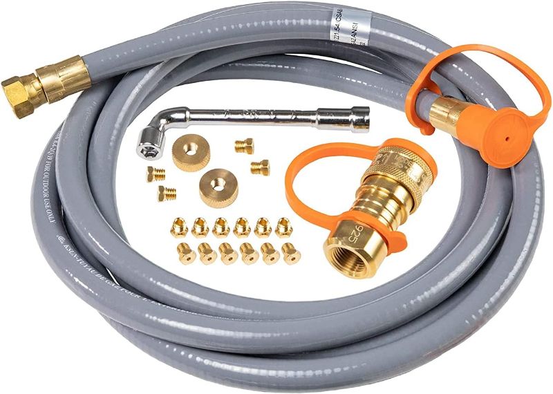 Photo 1 of Blackstone 5249 Propane to Natural Gas Conversion Kit, Gray