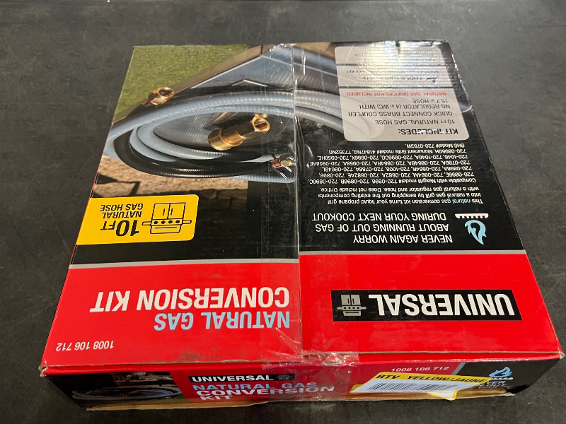 Photo 1 of Blackstone 5249 Propane to Natural Gas Conversion Kit, Gray