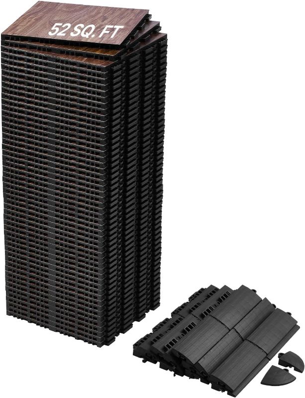 Photo 1 of *IMPERFECT** VEVOR 12.4 x 12.4 in Dance Flooring