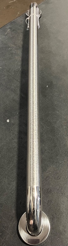 Photo 1 of 36" Wall Mount Grab Bar, 1 ¼" Diameter, Concealed Flanges, ADA Compliant, Peened with Satin Ends