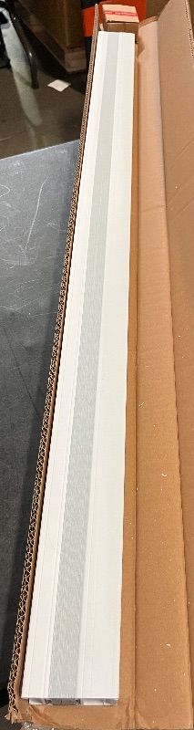 Photo 1 of Cordless Light Filtering Cellular Shades for Windows - 48.75" W x 64" L - White