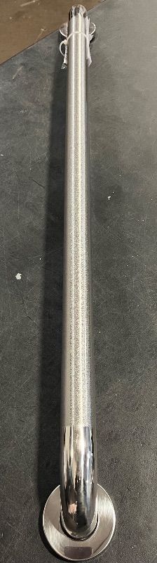 Photo 1 of 42" Wall Mount Grab Bar, 1 ¼" Diameter, Concealed Flanges, ADA Compliant, Peened with Satin Ends