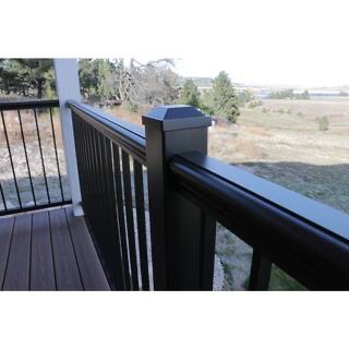 Photo 1 of 3inX3inX42in Bronze Powder Coasted Aluminum Deck Post Kit