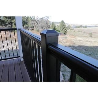 Photo 1 of 3inX3inX42in Bronze Powder Coasted Aluminum Deck Post Kit