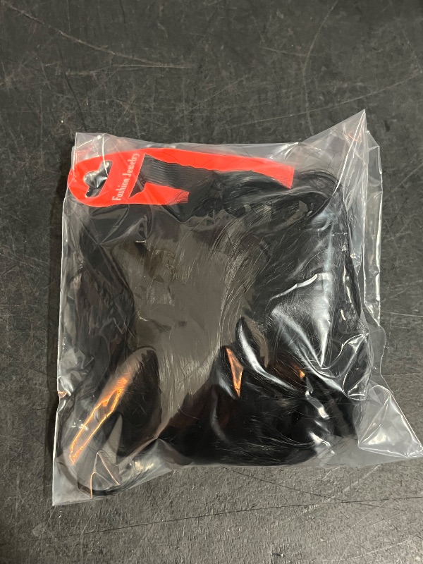 Photo 1 of Messy Bun Hair Piece Claw Clip Bun Hair Accessories for Women Messy Wavy Curly Bun Extensions Short Tousled Updo Synthetic Black Hair Extensions Messy Bun Ponytail Extensions (Black)