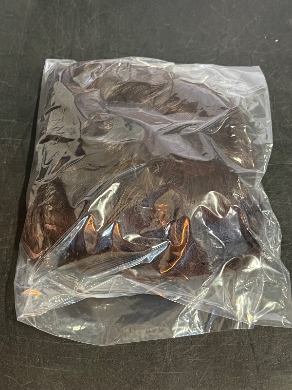 Photo 1 of MapofBeauty 11.8 Inch/30 cm Special Elderly Short Curly Fashion Wigs(Dark Brown)
