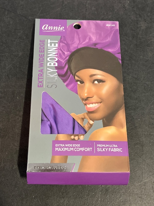 Photo 1 of Annie International Day & Night Wide Silky Bonnet- Purple