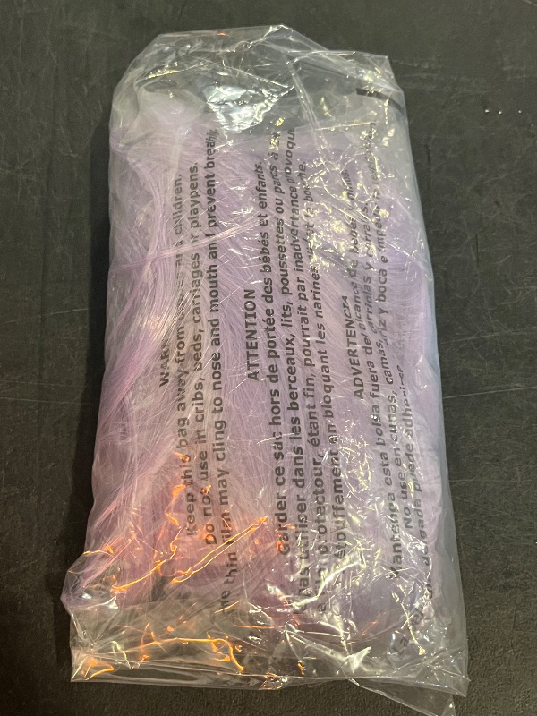 Photo 1 of MapofBeauty 12 Inch/30 cm Anime Cosplay Short Curly Synthetic Hair Side Bangs Wig (Gray Blue/Light Purple)
