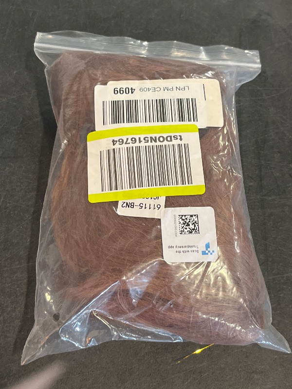 Photo 1 of MapofBeauty 11.8 Inch /30 cm Elderly Women Curly Short Fashion Wig (Light Brown)