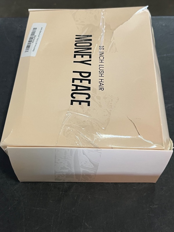 Photo 1 of Hair Synthetic Lace Front Wig Wavy Shoulder Length 16inch Jet Black Heavy Density Heat Resistant Realistic Wig