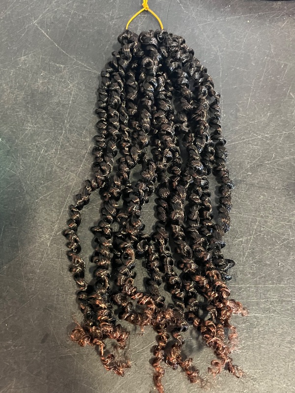 Photo 1 of 22inch Water Wave Crochet Hair - 7 Packs Passion Twists Hair,Long Bohemian Curly Braiding Hair for Butterfly Locs,Faux Locs,Boho Style Crochet Braids Hair Extensions(1B#)