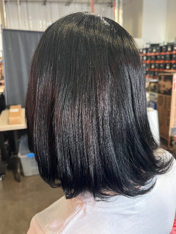 Photo 1 of Lace Front Bob Wigs Human Hair Pre Plucked 13x4 Lace Frontal Wigs Human Hair With Baby Hair Bleached Knots Virgin Glueless Wig 180% Density Natural Color 10inch