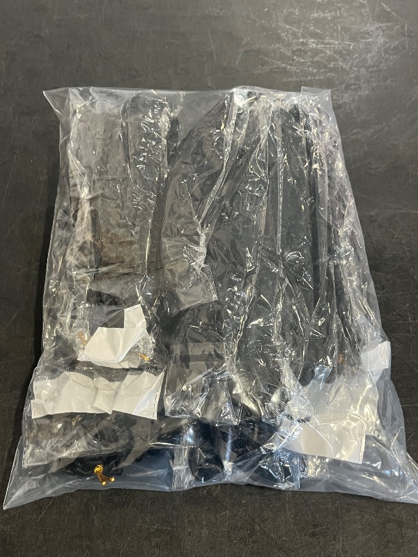 Photo 1 of *Missing One** Goddess Box Braids Crochet Hair 1B - 18 Inch 8 Packs Crochet Box Braids Pre-looped Boho Box Braids Crochet Hair Bohemian Box Braids with Curly Ends Synthetic Crochet Hair