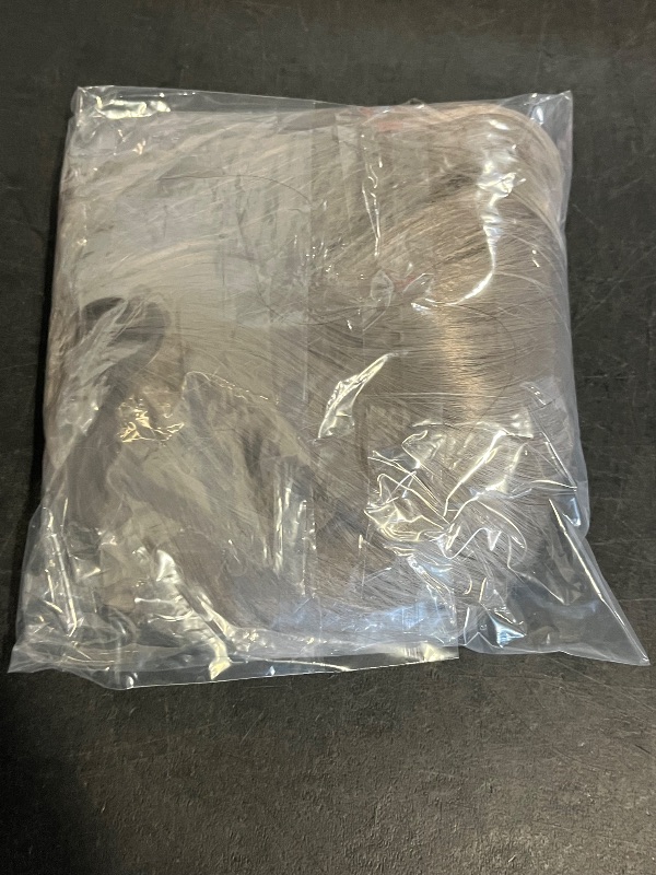 Photo 1 of Luwigs Gray Synthetic Lace Front Wigs Long Straight Heat Resistant Grey Wig Natural Hair Wigs for Women Cosplay Party Daily Wear 22inch