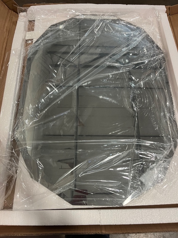 Photo 1 of Bathroom Mirrors for Over Sink, Round Frameless Mirrors for Wall, 20x30 Inch Beveled Bathroom Mirror, Bathroom Vanity Circle Mirror for Bedroom Living Room Entryway Home Decor