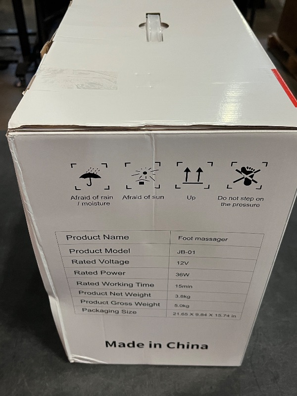 Photo 1 of Foot Massager Machine Forearm Kneading Rolling W/Heat Remote Massage 