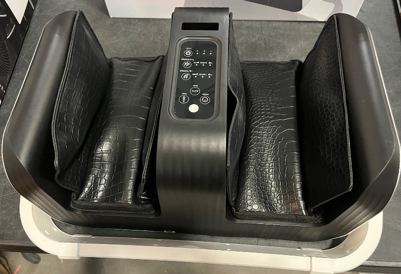 Photo 1 of Foot Massager Machine Forearm Kneading Rolling W/Heat Remote Massage 