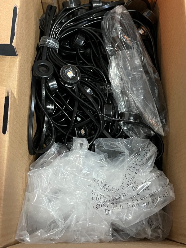 Photo 1 of 100FT Permanent Outdoor Lights, IP67 Waterproof,for House Roof, Christmas, Holiday, Party, Daily Lighting, Smart RGB Outdoor Lights with Remote APP Control & DIY Scenes
