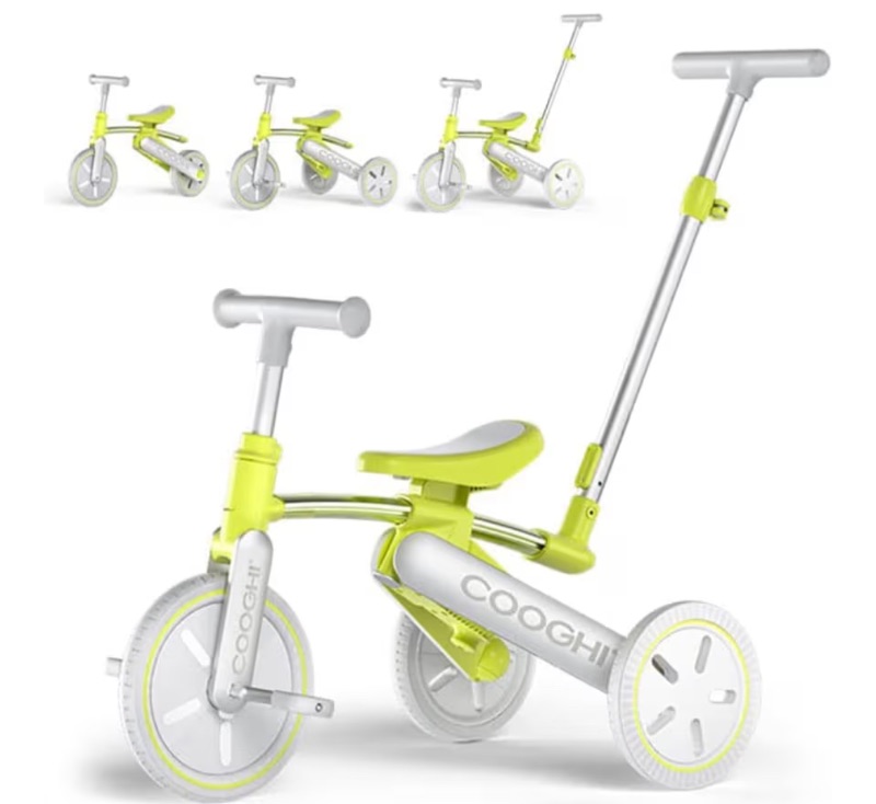 Photo 1 of Cooghi 3-in-1 Toddler Tricycle , Green