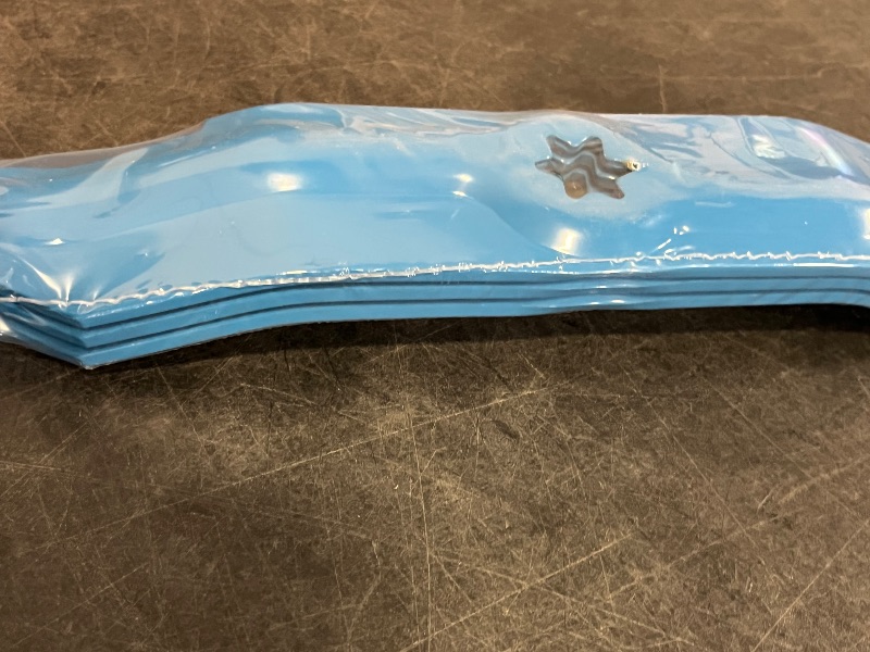 Photo 1 of 942-04053C for MTD Cub Cadet 50 Inch Mower Blades RZT 50 LT1050 LTX 1050 RZT50 LTX1050KW LGT1050 High Lift Blades Parts 742-04053A 742-04053 942-04053B 942-04056C 112-0316 3 Pack, 6 Point Star (Blue)