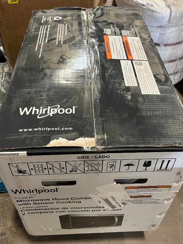 Photo 1 of 1.9cu ft Over the Range Microwave in Fingerprint Resistant Stainless Steel with Sensor Cooking