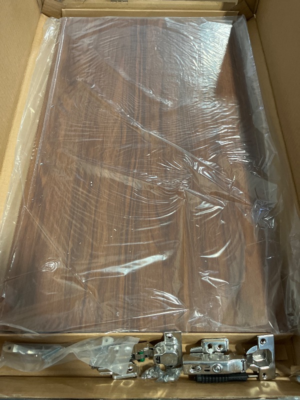 Photo 1 of Brown Walnut Cabinet Door 15.5" X 25.5"