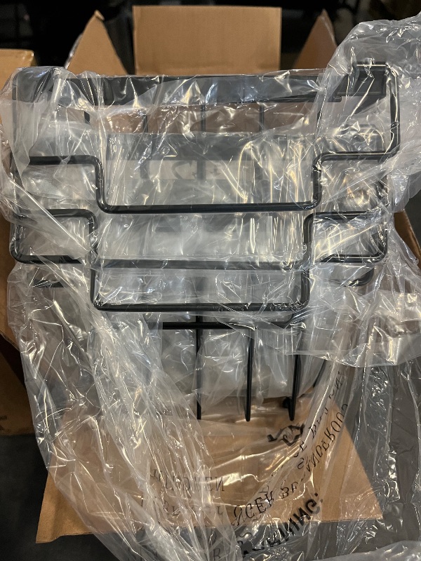 Photo 1 of 4 Pack Freezer Organizer Bins(14.6‘’L X 7.1‘’W X 5.2‘’H) Suitable for 5-7 Cu.Ft Chest Freezer Sort Frozen Meats | Stackablet Chest Freezer Organizer Bins Get Food Easily w/Handle, Gifts Ideas for Mom