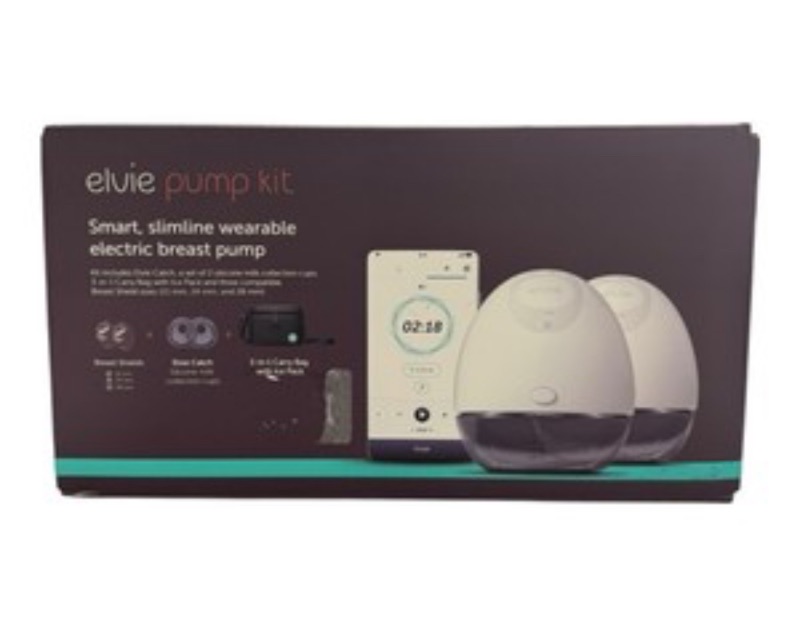 Photo 1 of *Everything Vacuumed Sealed* 
Elvie EP01-01-M Double Electric Pump -White