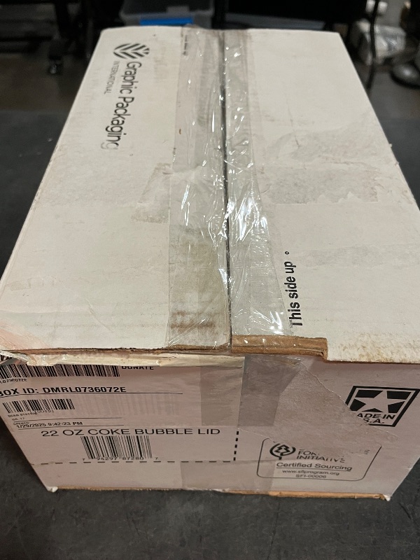 Photo 1 of Graphic Packing Coca-Cola Bubble Cold Cup Lids , 16-24oz, 600ct