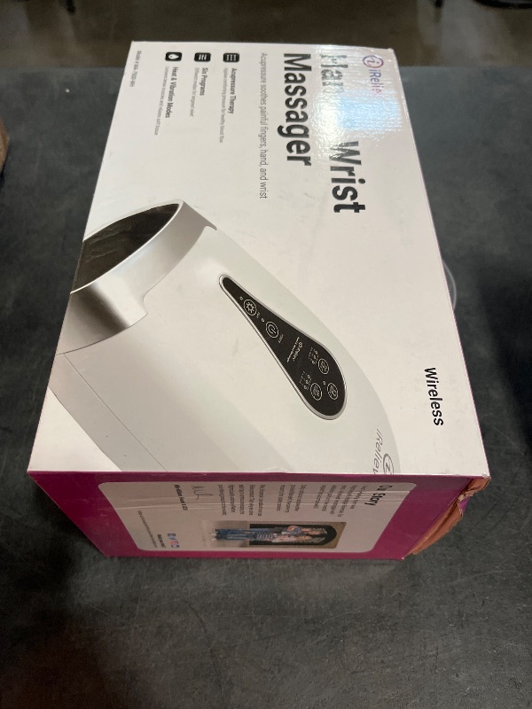 Photo 1 of iReliev Hand & Wrist Compression Massager 