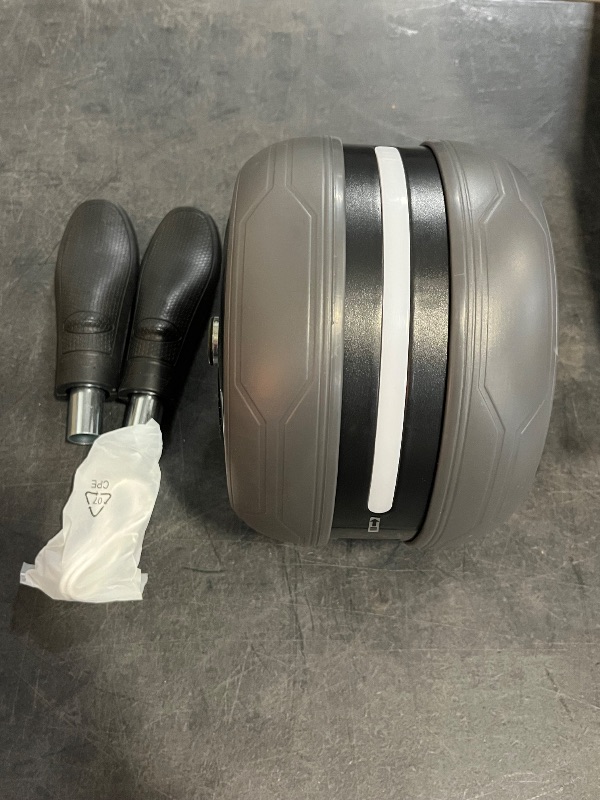 Photo 1 of AB Wheel Roller with Resistance Spring, Automatic Rebound Exercise Abdominal Ultra-Wide Wheels Fitness for Gym & Home, Core Work-out Strength-Training Roller with Knee Pad, 14.6"W