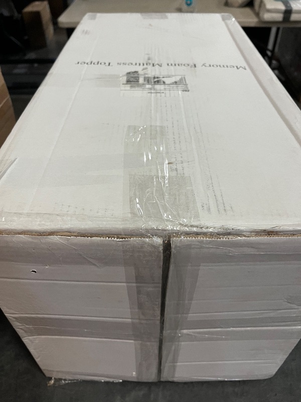 Photo 1 of 3 Inch Gel Memory Foam Mattress Topper King Size High Density Cooling Pad Pressure Relief Bed Topper