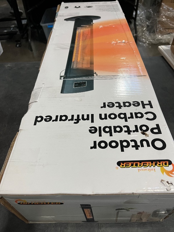 Photo 1 of Dr Infrared Heater DR-268 Smart Greenhouse Heater with built in Temperature Control and Digital Thermostat