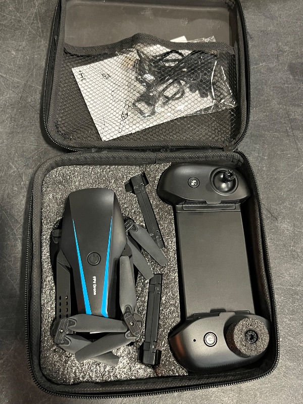 Photo 1 of Drones with Camera for Adults 4K, Brushless Motor Drone for Kids Beginners, FPV Foldable RC Quadcopter with 3 Batteries, 45 Mins Long Flight Time, Beyond-Range Loss Alert, Toys Gifts for Men Boys