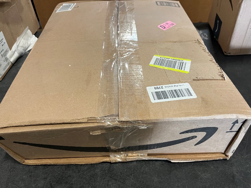 Photo 1 of Hooded Cat Litter Box - Fully Enclosed Pet Toilet with Lid, Pink, 19.7" L X 13.8" W X 13" H - Easy Clean Handheld Design for Kitten & Cat Hygiene (Gray)
