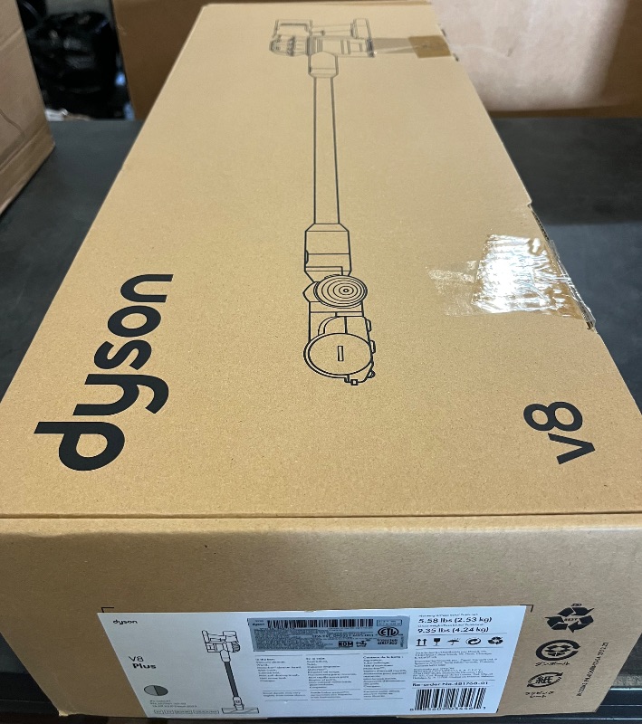 Photo 1 of Dyson V8 Plus Cordless Vacuum, Cleans Hard Floors and Carpets, Detangles, Converts to Handheld, 115AW, 2 Power Modes, Up to 40 Minutes¹