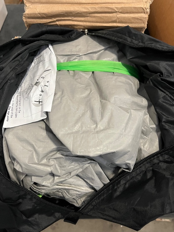 Photo 1 of CAMPROS CP Tent 8 Person Camping Tents, Weather Resistant Family Tent, 5 Large Mesh Windows, Double Layer, Divided Curtain for Separated Room, Portable with Carry Bag