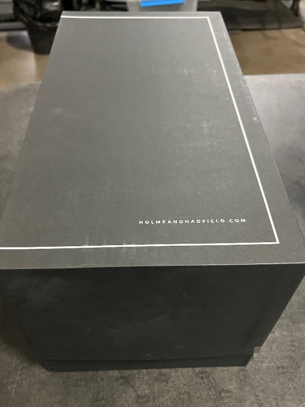 Photo 1 of Holme & Hadfield Premium 4-Slot Wooden Watch Display Case – Handcrafted Men’s Watch Box with Accessory Drawer, Hinged Cover, Leather Lining–Christmas Gift for Collectors–Luxury Built to Last