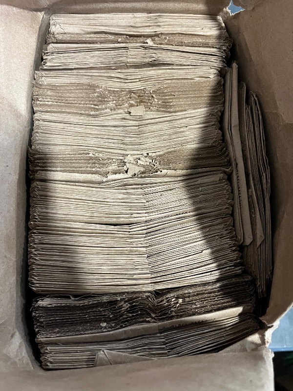 Photo 1 of 10 Pound Brown Paper Bags - 500 Count - 6" X 3.6" X 11.1" - Sack Lunch Bags