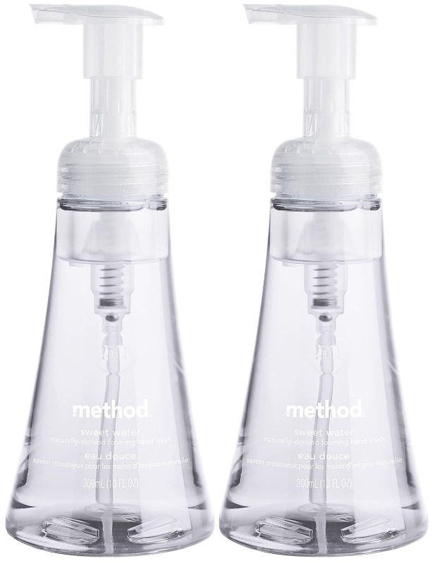 Photo 1 of Foaming Hand Wash, Sweet Water, 10 oz, 2 pk