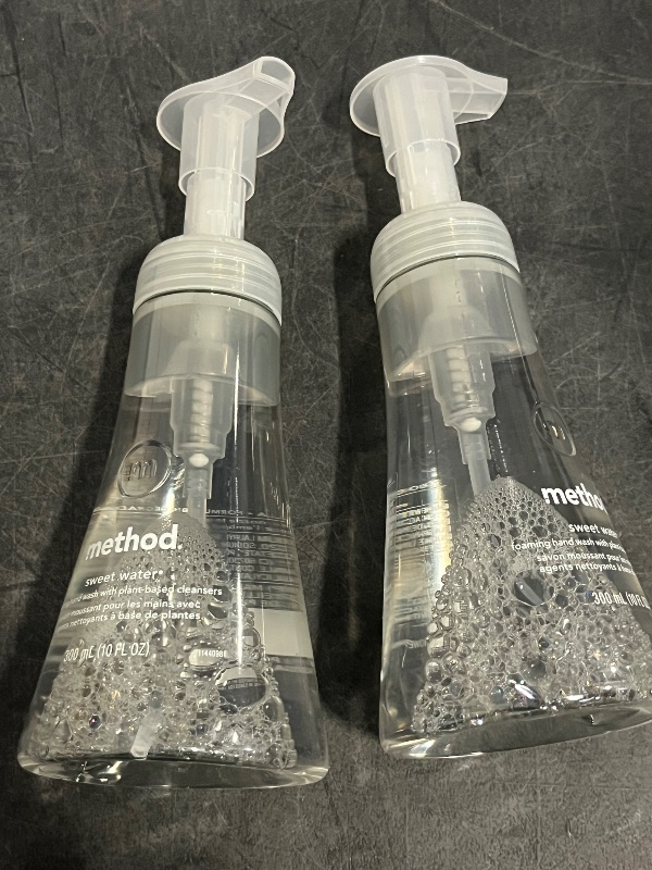 Photo 1 of Foaming Hand Wash, Sweet Water, 10 oz, 2 pk