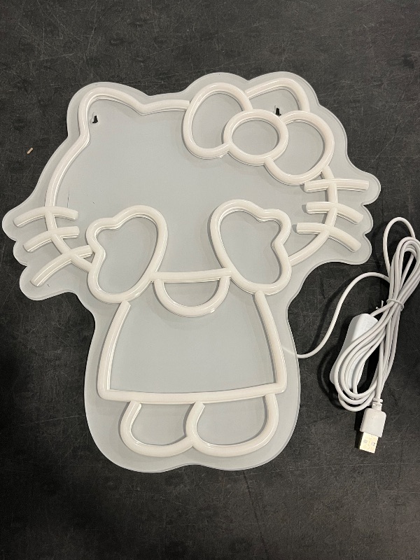 Photo 1 of Hello Kitty Neon Hanging Sign 