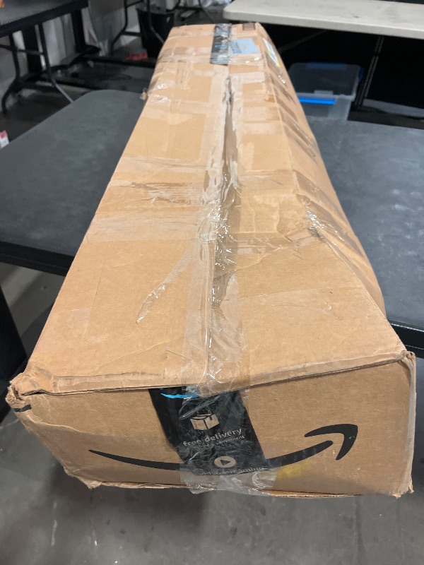 Photo 1 of Classic Ironing Board 43" X 13" W/with Iron Rest | Full Metal Construction| Height Adjustable | Heat & Scorch Resistant Fabric | Anti-Skid Feet | Easy to Fold (Dark Grey)