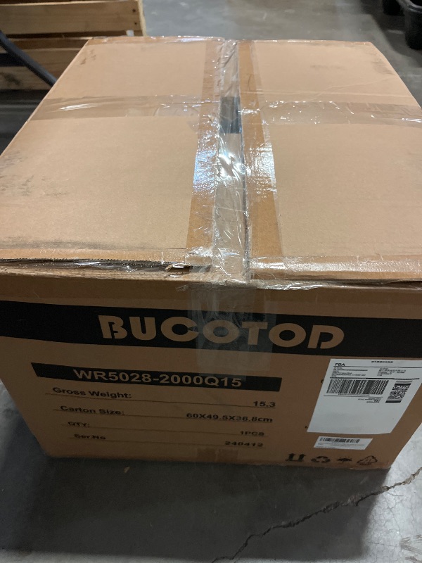 Photo 1 of 2-in-1 16-Inch Dethatcher & Scarifier Electric Corded, 15 Amp Copper Motor, Electric Lawn Dethatcher with 5-Position Depth Adjustment, 14.5 gal Thatch Bag,Walk Behind for Yard Lawn Garden Care
