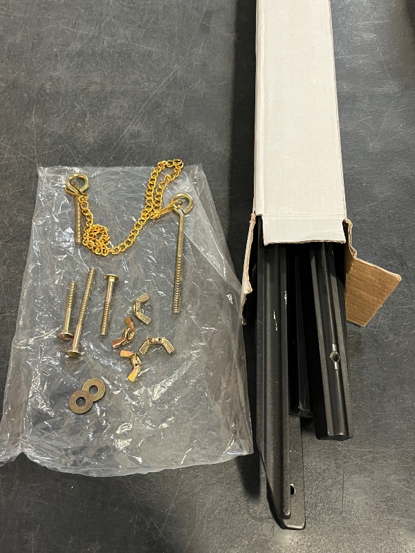 Photo 1 of Falling in Art 65" A-Frame Tripod Easel Stand, Wooden Display Easel with Adjustable Canvas Holder, Floor Easel for Wedding Signs, Posters, Paintings, Artwork(Black) 1 Pack
