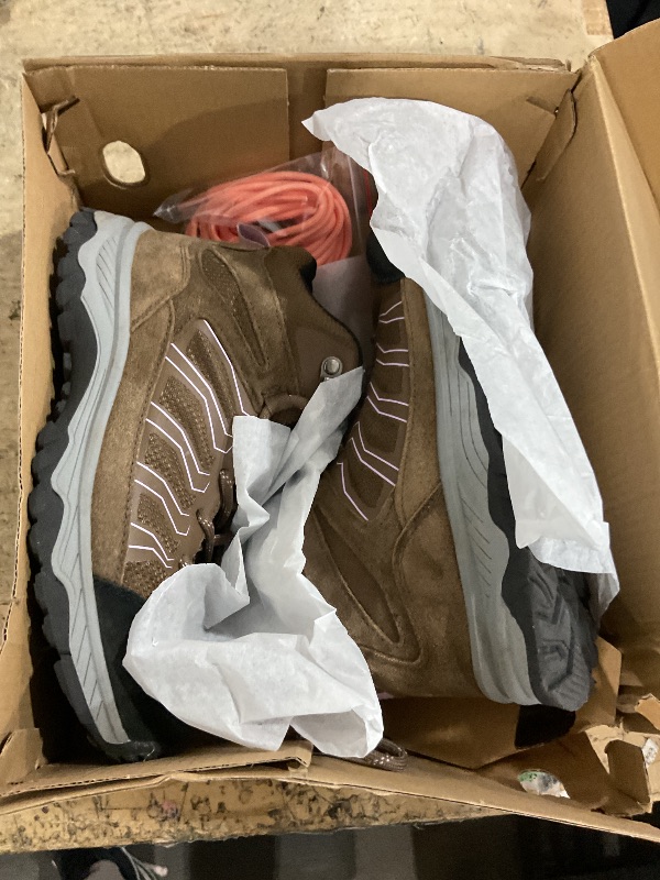 Photo 1 of *PHOTO FOR REFERENCE** R CORD Hiking Boots Kids Hiking Shoes Girls Outdoor Adventure Trekking Shoes Anti-skid Sneakers Steel Buckle Durable Comfortable BluePeach 3 Little Kid