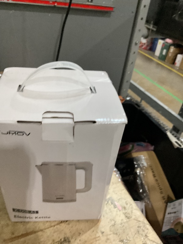 Photo 1 of 0.8L Electric Kettle Stainless Steel, 800 Watts Small Electric Kettle 27 Ounce Fast Boil Auto Shut-off, Portable Water Boiler for Small Kitchen, Business Trip and More